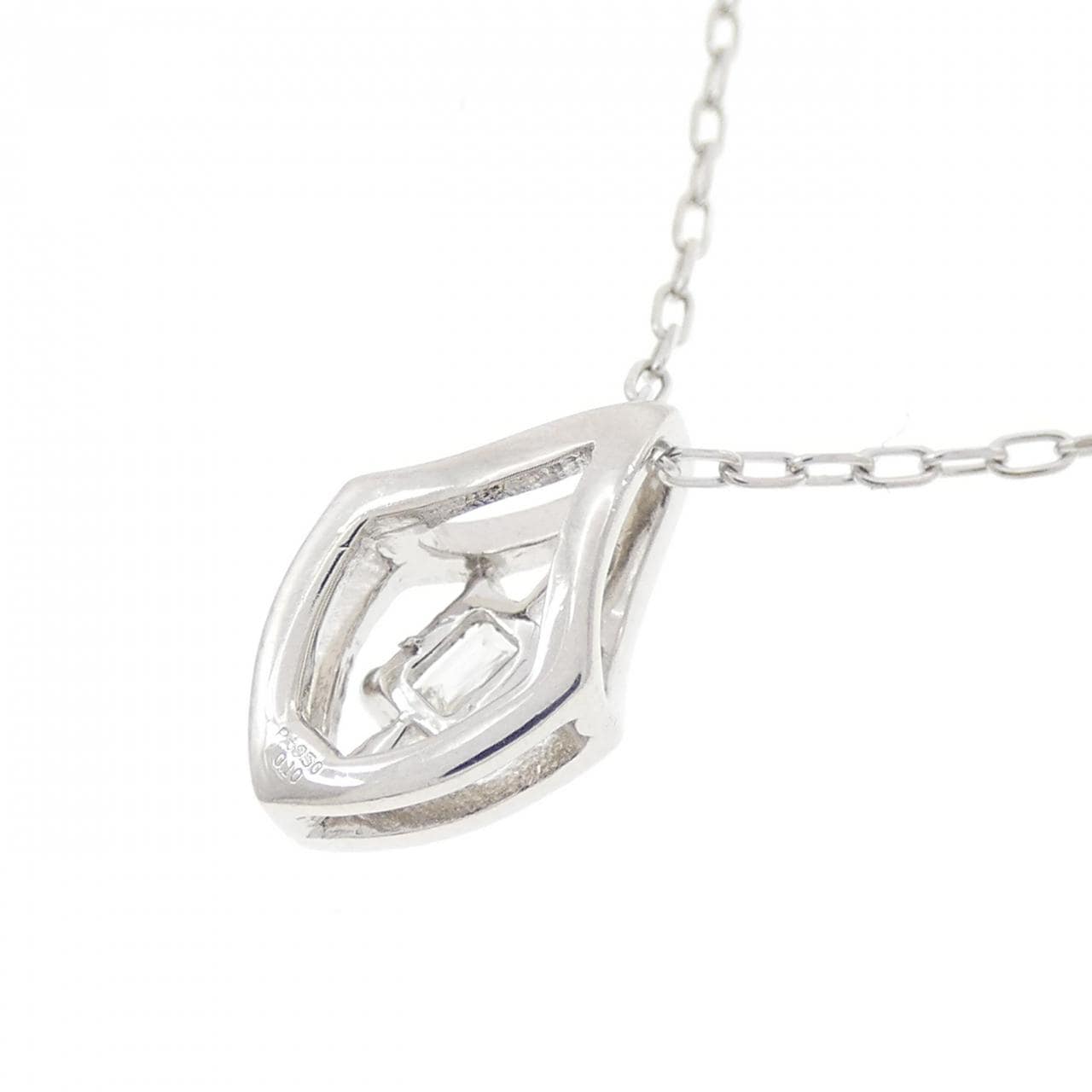 PT950/PT850 ダイヤモンド ネックレス 0.10CT
