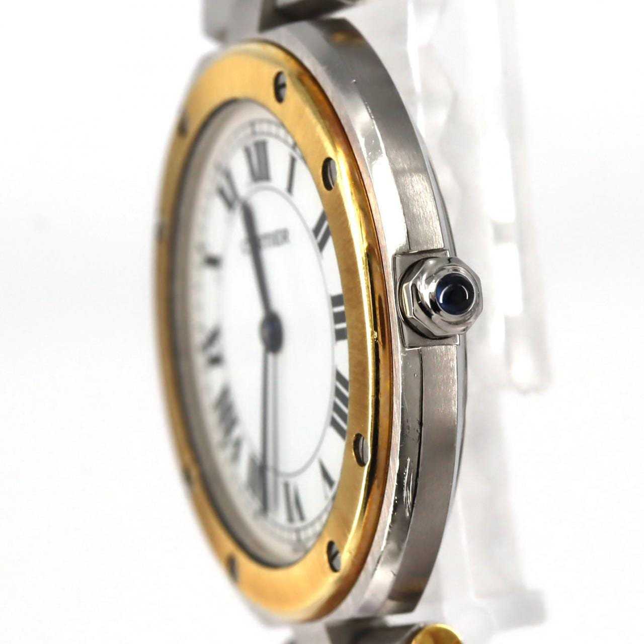 【ノーメンテナンス特価】カルティエ サントスヴァンドームLM YGコンビ 83038288 SSxYG クォーツ