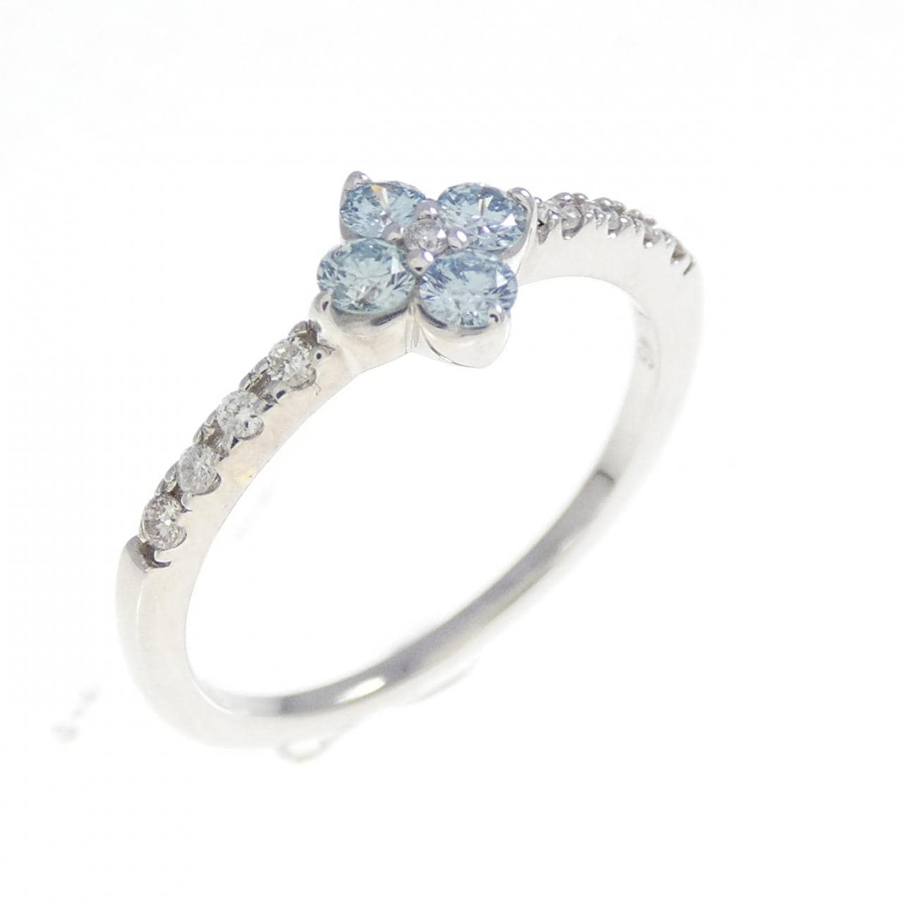 K10WG ダイヤモンド リング 0.16CT