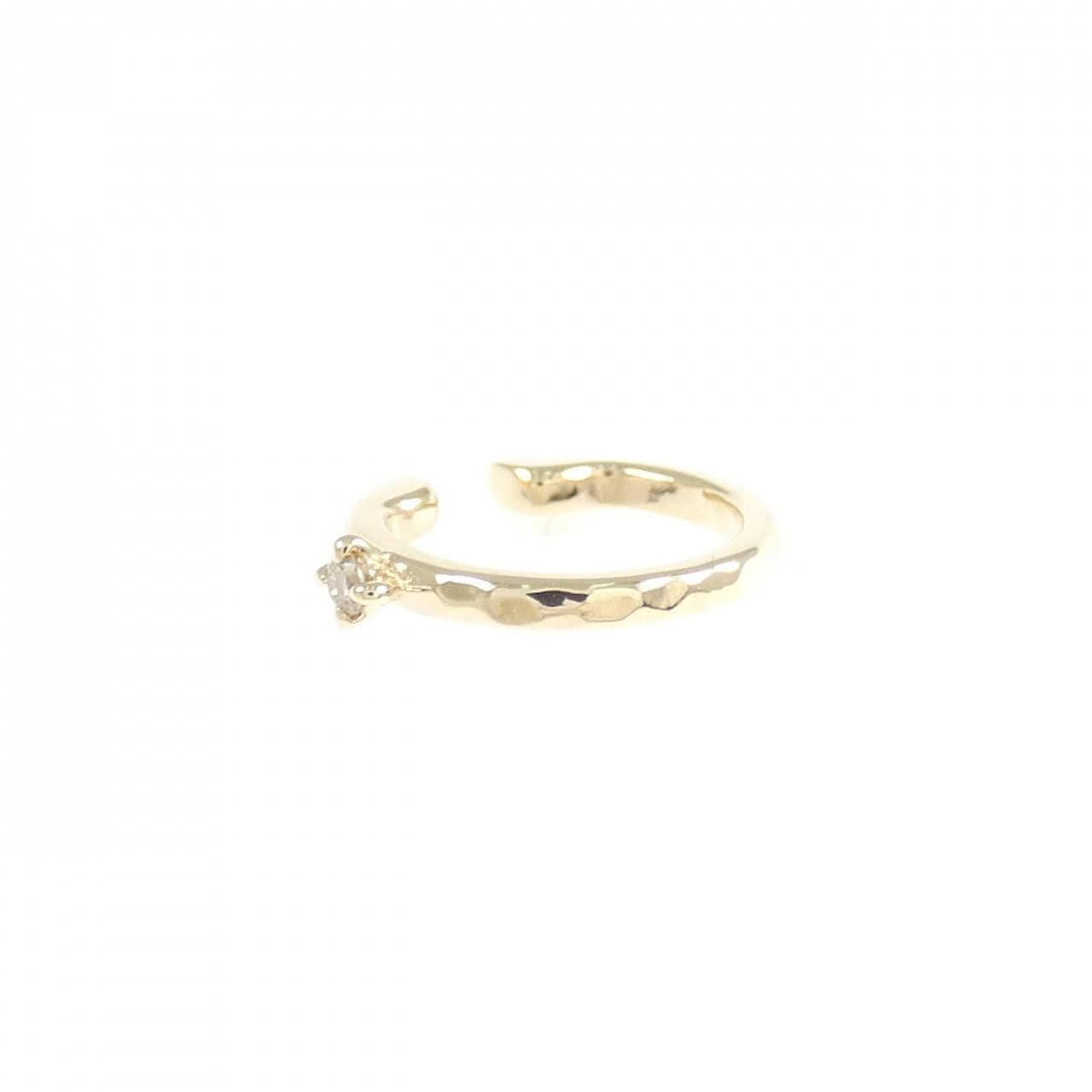 アガット ダイヤモンド イヤーカフ 0.01CT 片耳
