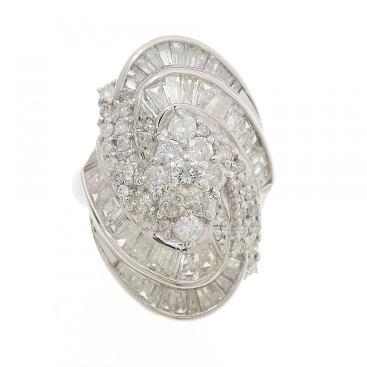 PT900 ダイヤモンド リング 2.38CT
