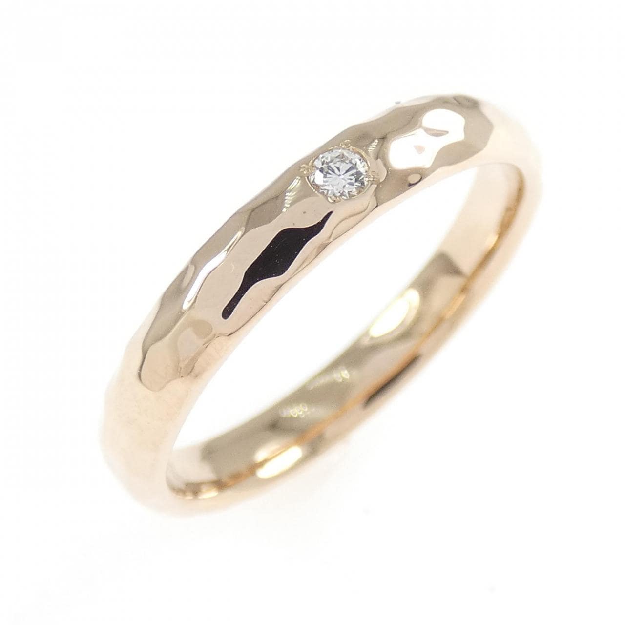 K18PG ダイヤモンド リング 0.02CT