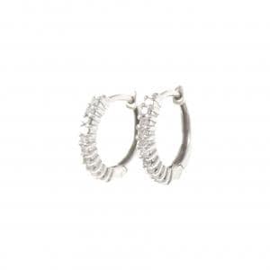 K14WG ダイヤモンド ピアス 0.20CT