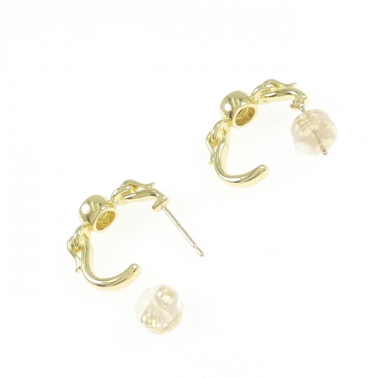 K18YG Diamond earrings 0.20CT