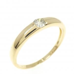 K18YG ダイヤモンド リング 0.184CT