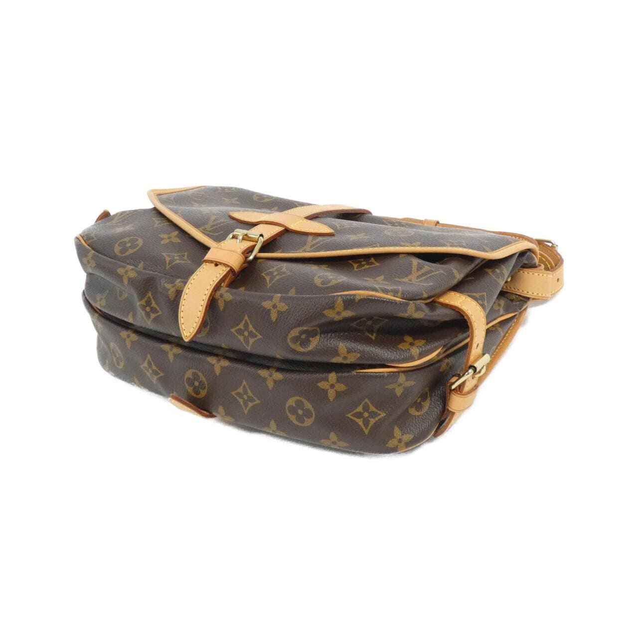 LOUIS VUITTON Monogram Saumur 30cm M42256 Shoulder Bag