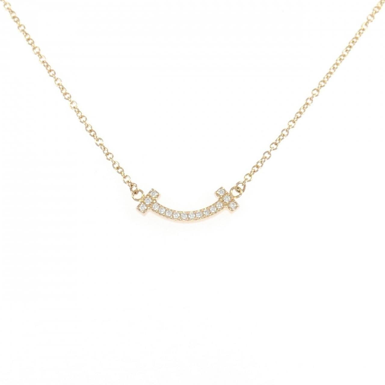 ティファニー Tスマイル ミニ ネックレス