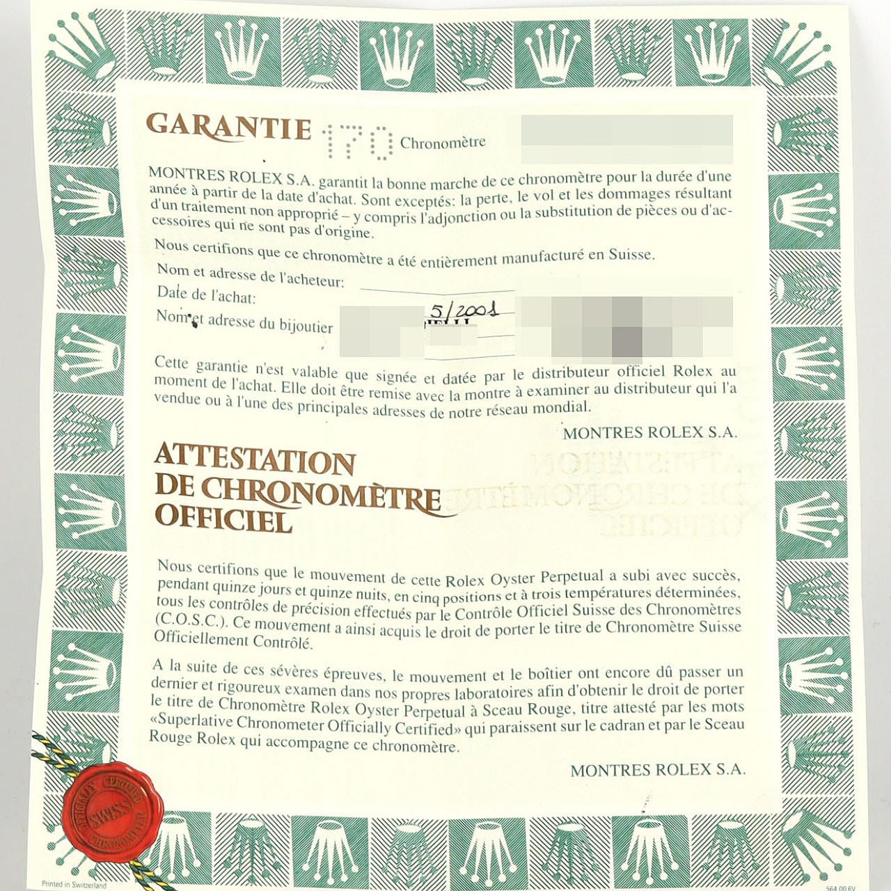 ロレックス デイトジャスト 79174 SSxWG 自動巻 P番