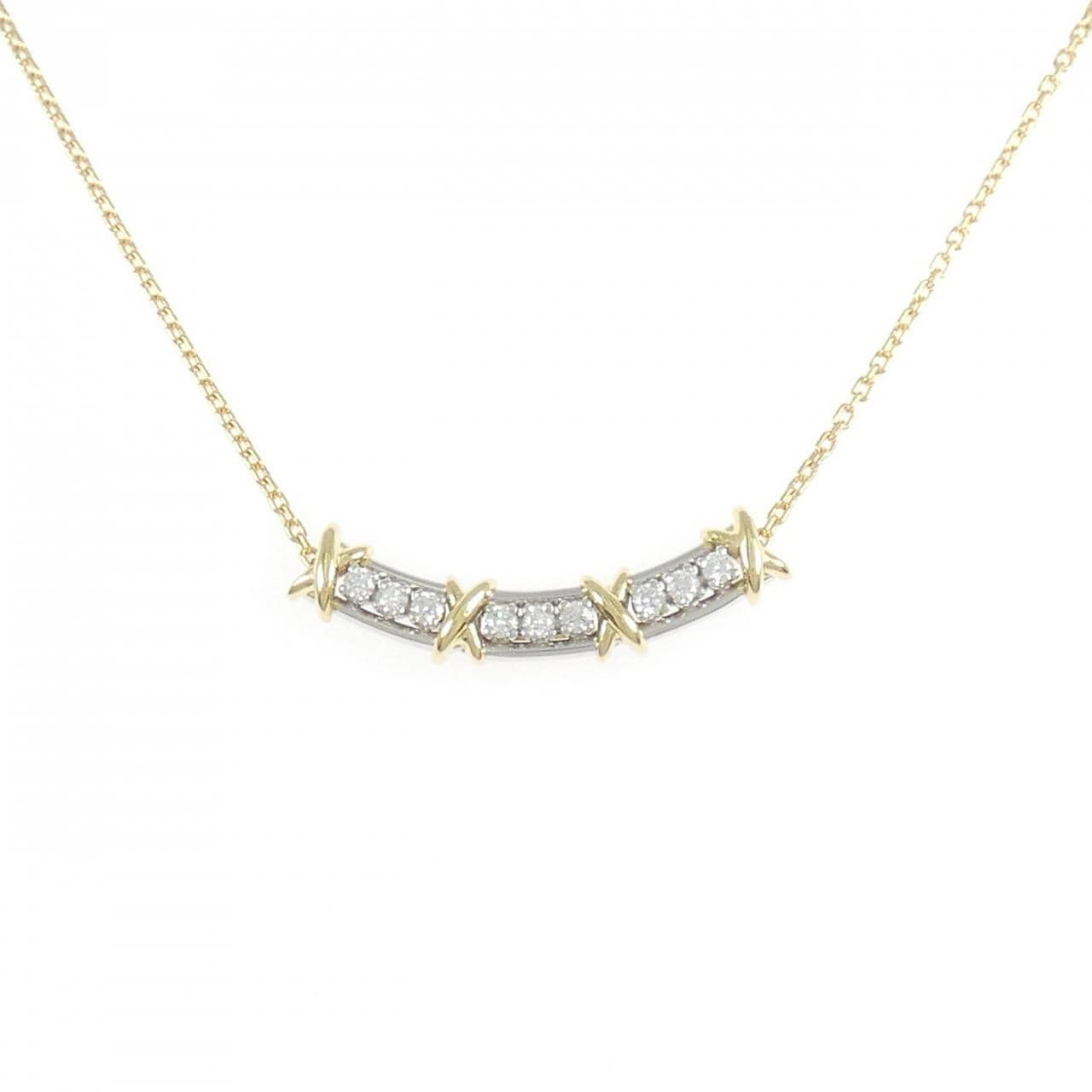 ティファニー ナロー ペンダント ネックレス 0.22CT