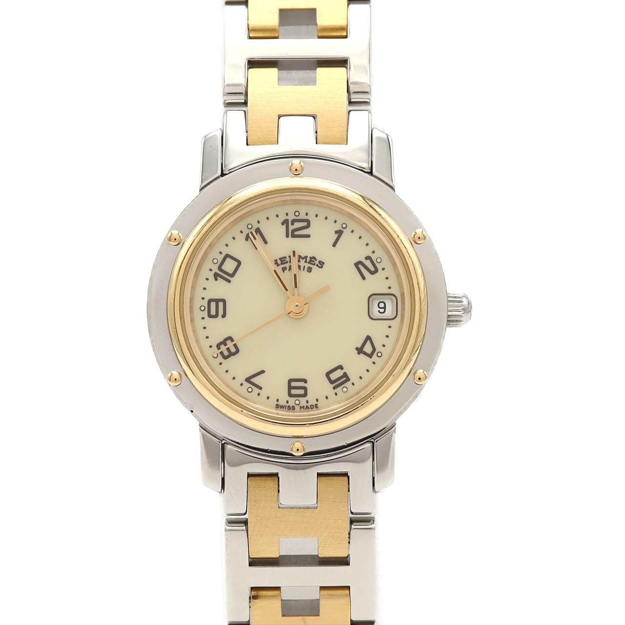 エルメス クリッパー コンビ CL4.220 SSxGP クォーツ