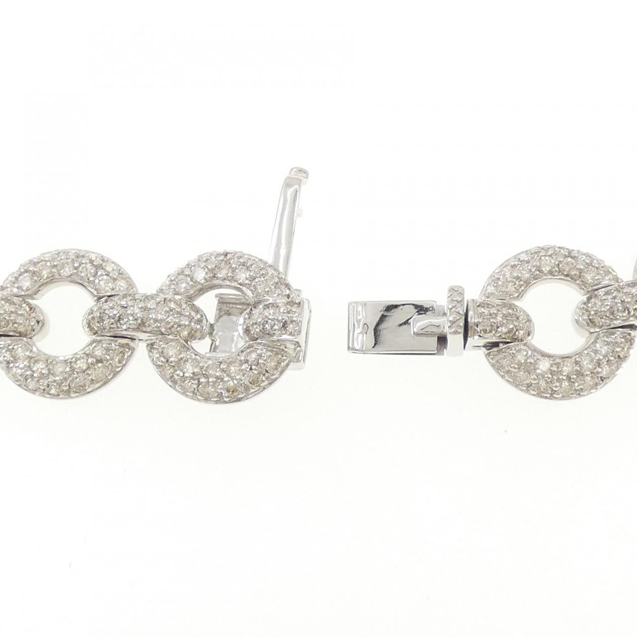 18KWG ダイヤモンド ネックレス 30.18CT