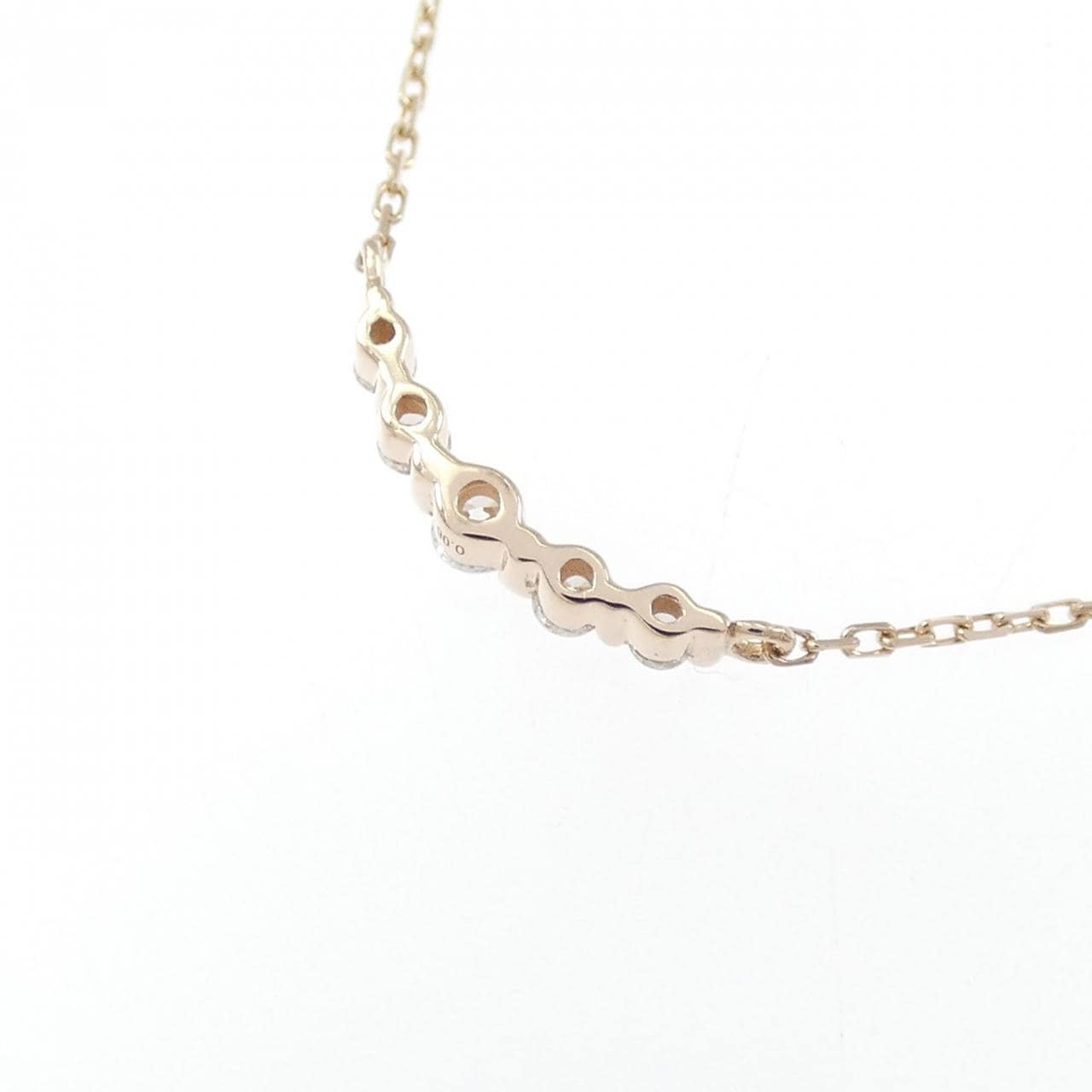ヴァンドーム ダイヤモンド ネックレス 0.06CT