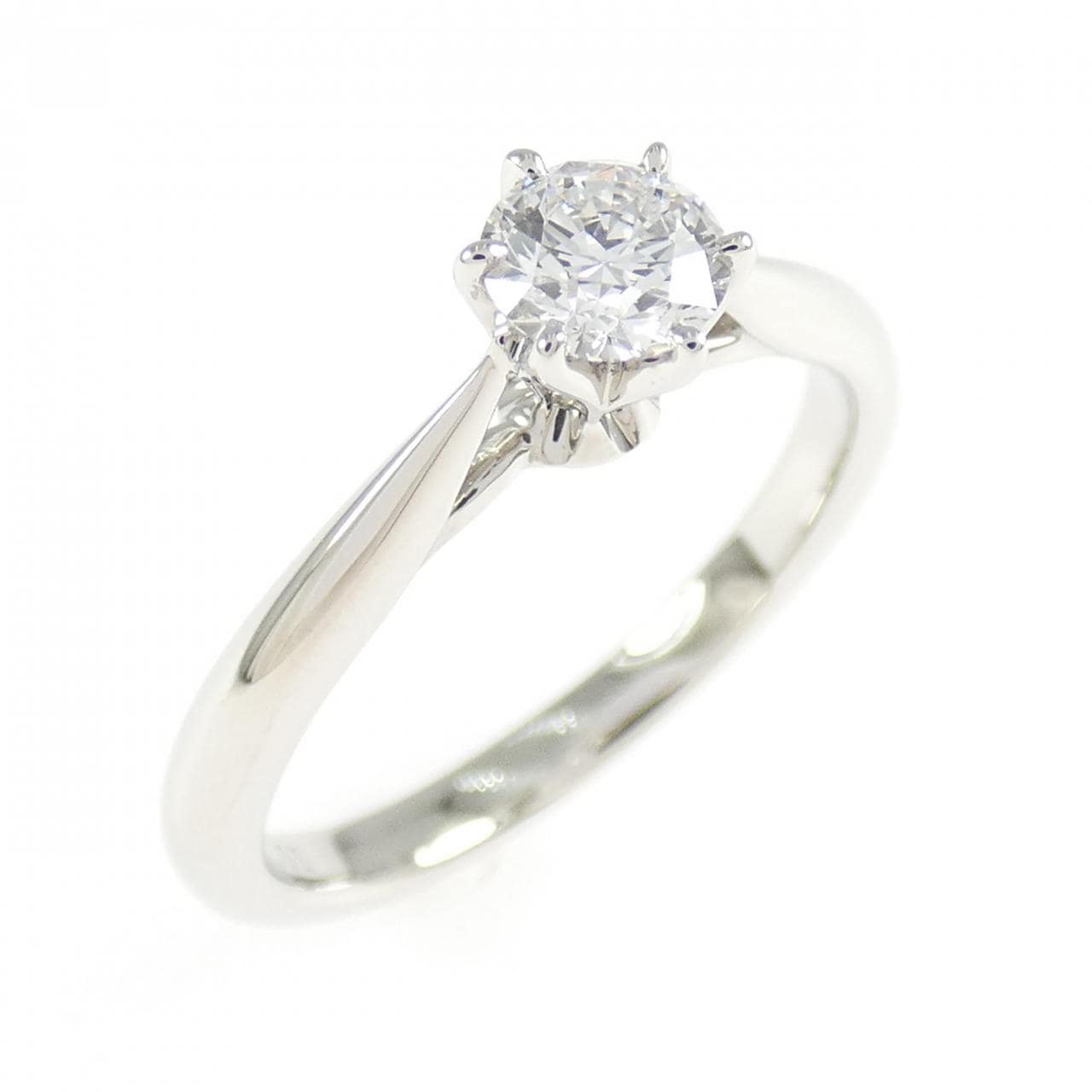 PT950 ダイヤモンド リング 0.301CT D SI1 3EXT H&C