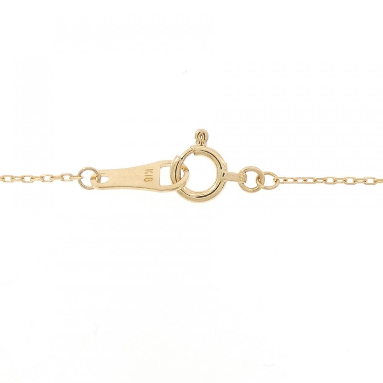 アガット ダイヤモンド ネックレス 0.05CT