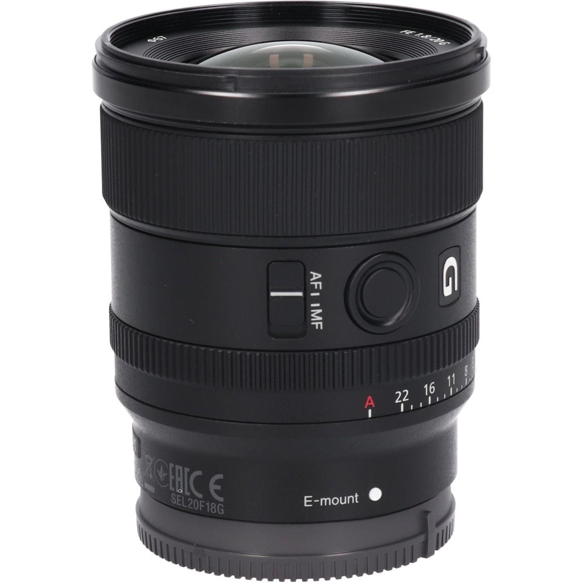 ＦＥ２０ｍｍ　Ｆ１．８Ｇ（ＳＥＬ２０Ｆ１８Ｇ）