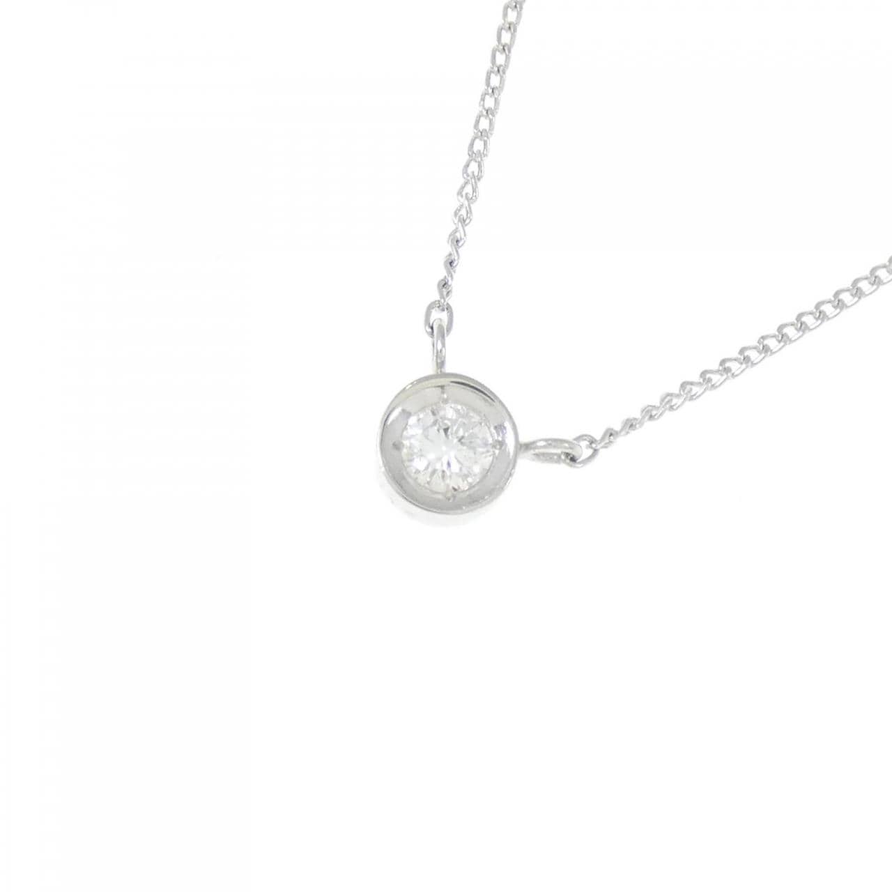 PT850 ダイヤモンド ネックレス 0.18CT