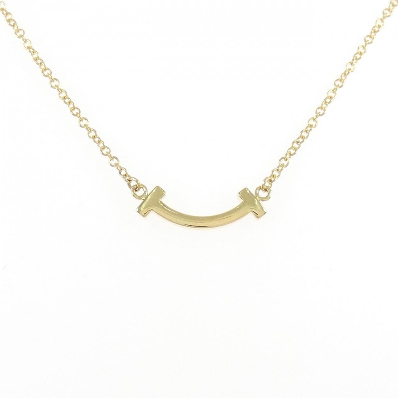 ティファニー Tスマイル ミニ ネックレス