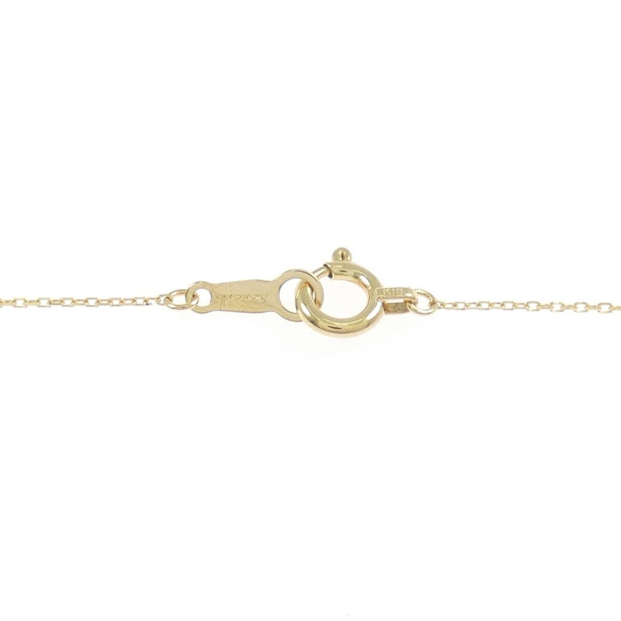 K18YG クオーツ ネックレス