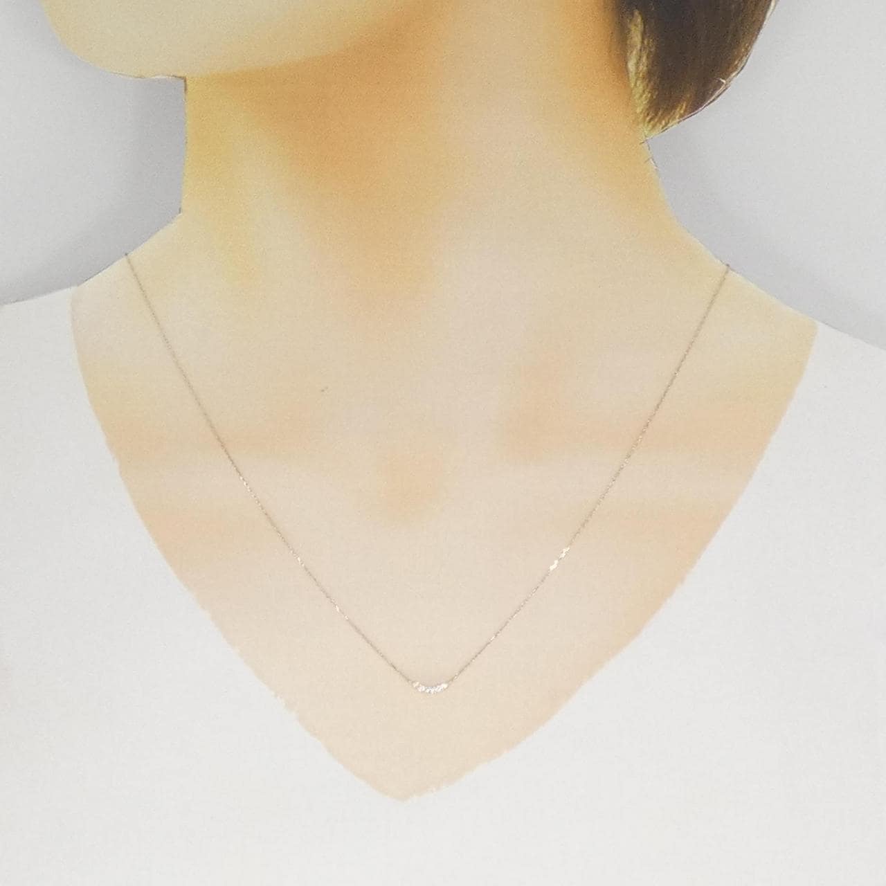 4゜C ダイヤモンド ネックレス