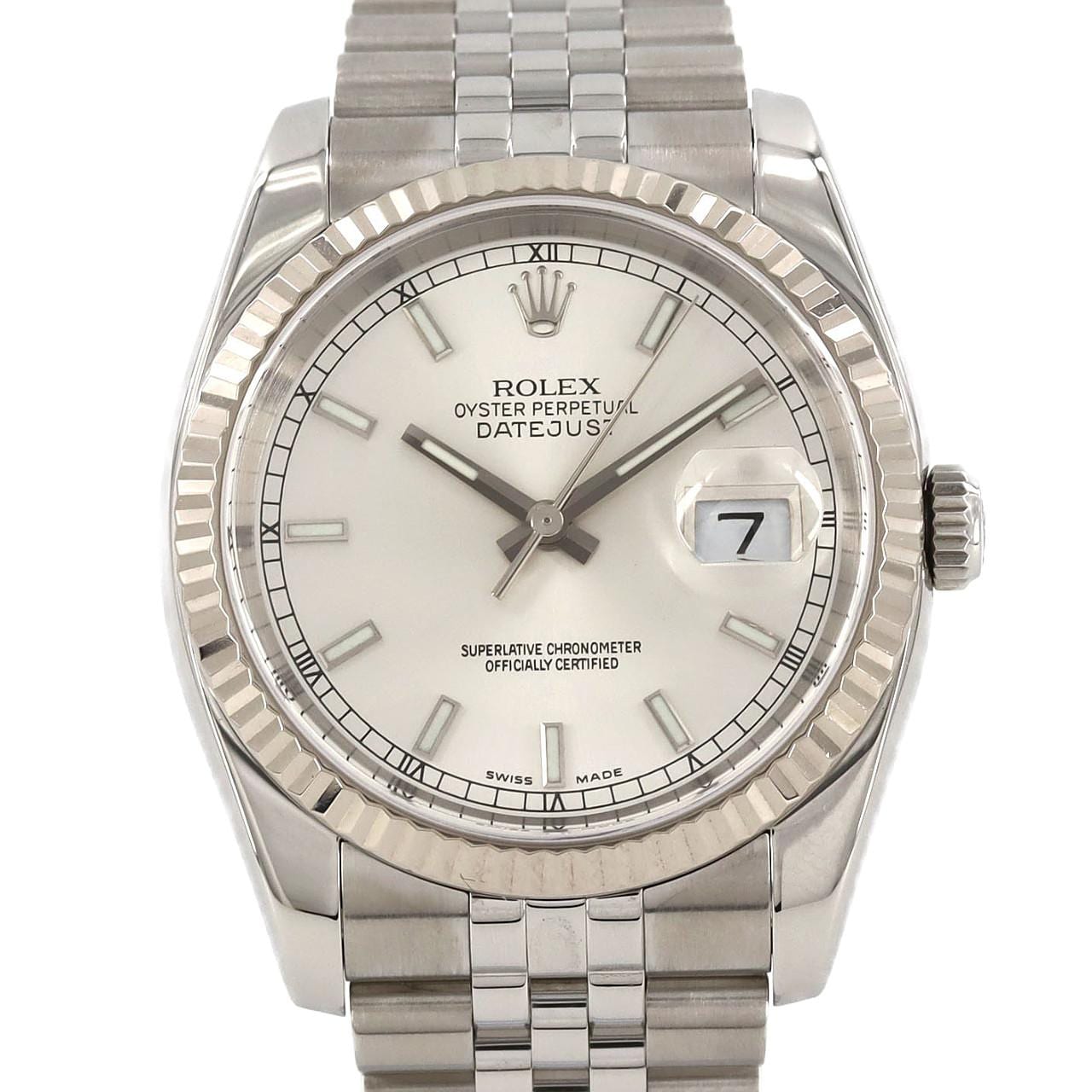 ROLEX Datejust 116234 SSxWG自動上弦D 編號