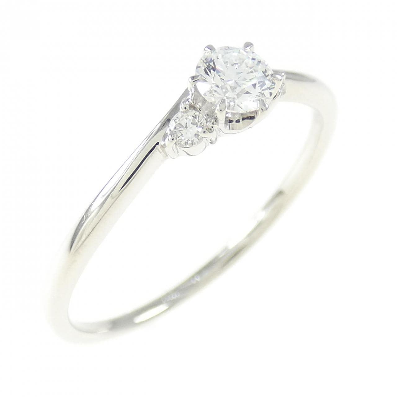 PT900 ダイヤモンド リング 0.205CT D SI1 3EXT H&C