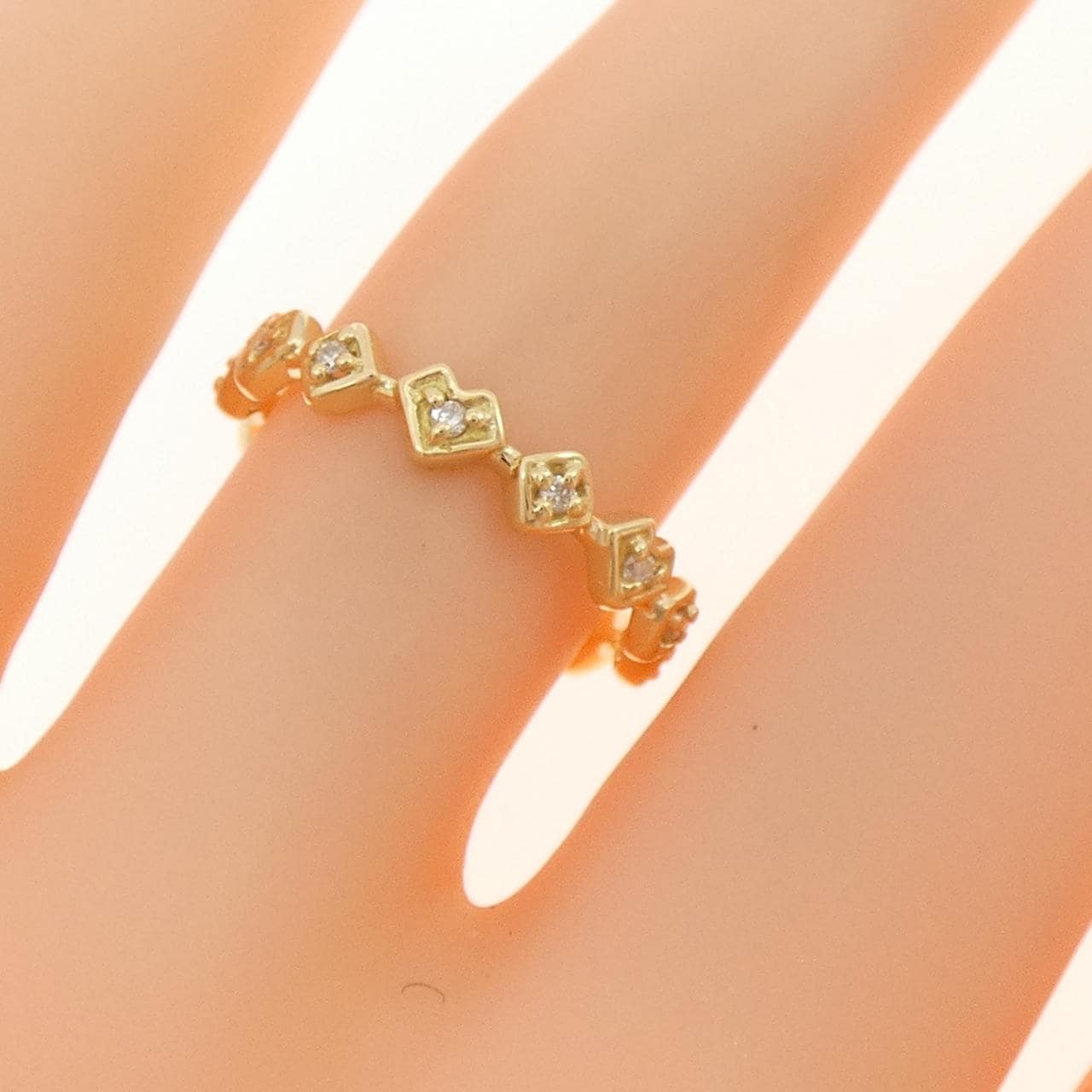 AHKAH钻石戒指 0.11 克拉