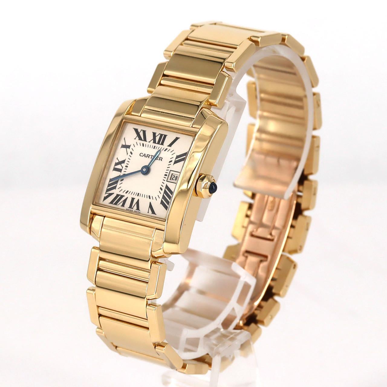カルティエ タンクフランセーズMM YG W50014N2 YG クォーツ