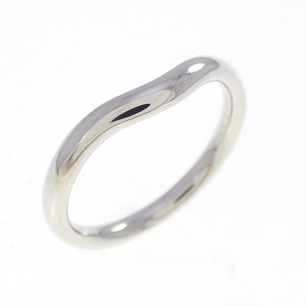 ティファニー カーブド リング