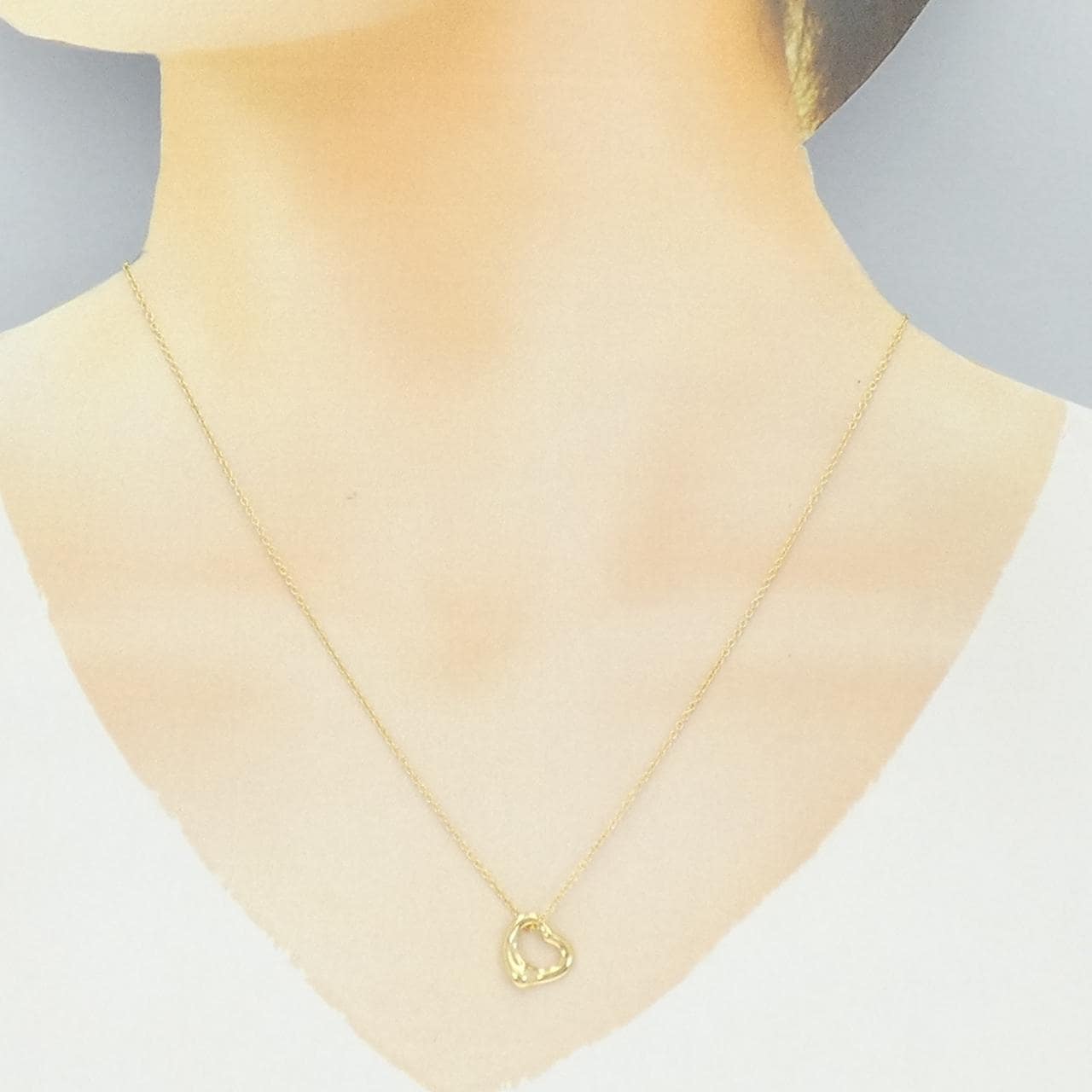 ティファニー オープンハート ネックレス