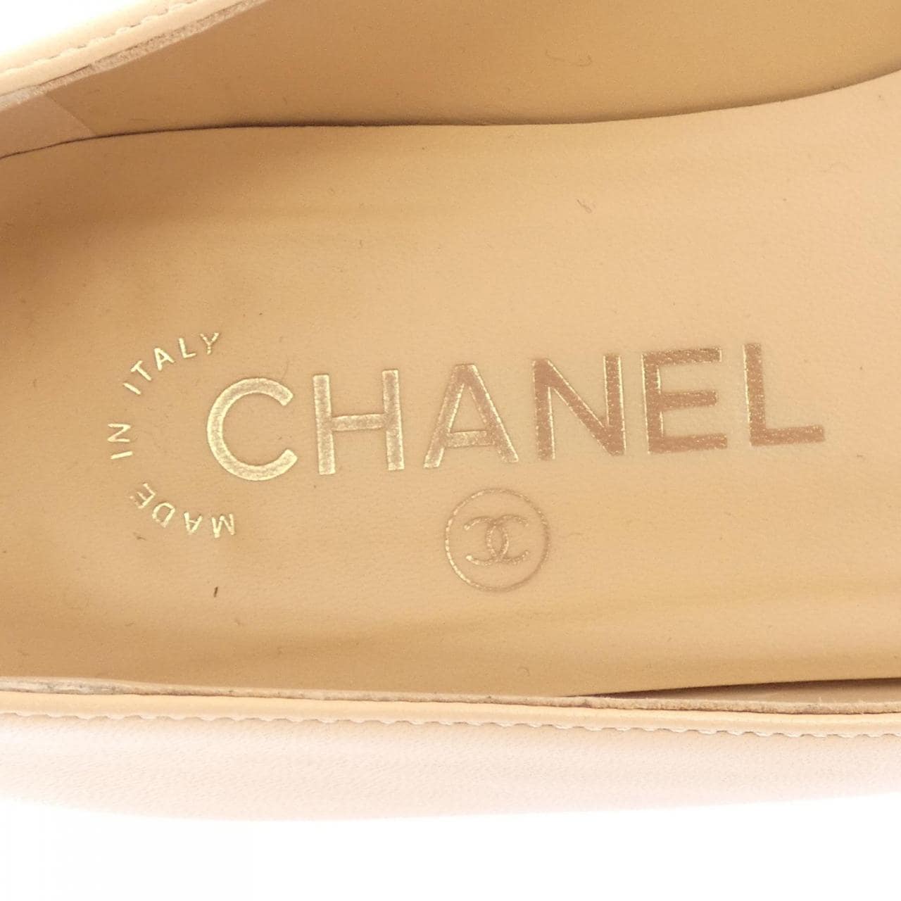 シャネル CHANEL バレリーナ G45494B15866 フラットシューズ