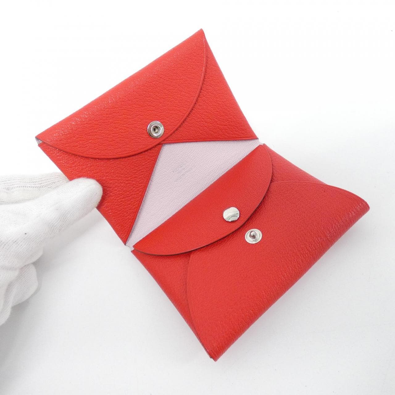 【未使用品】エルメス カルヴィ デュオ ヴェルソ 083038CK コインケース