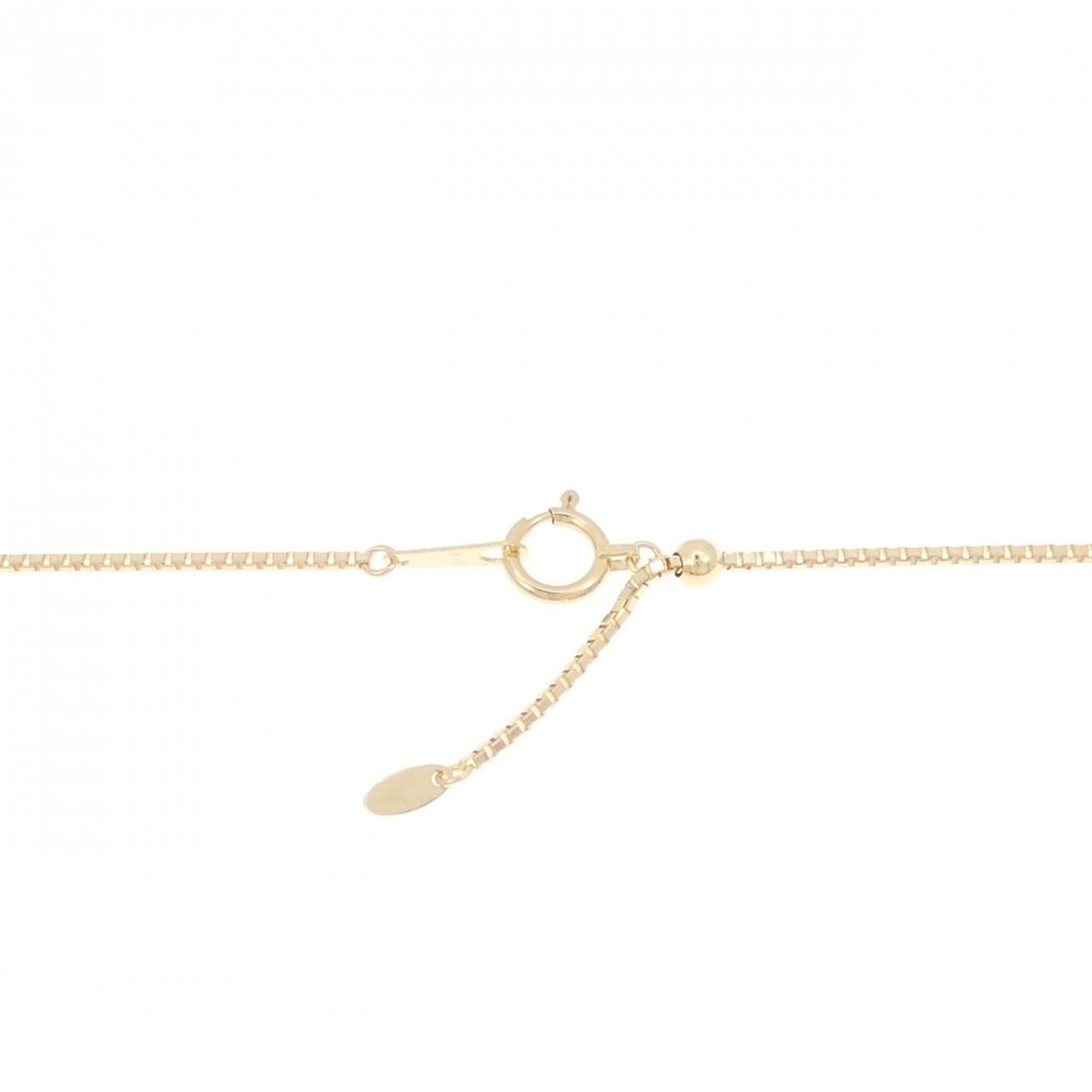 K18YG フラワー ダイヤモンド ネックレス 1.00CT