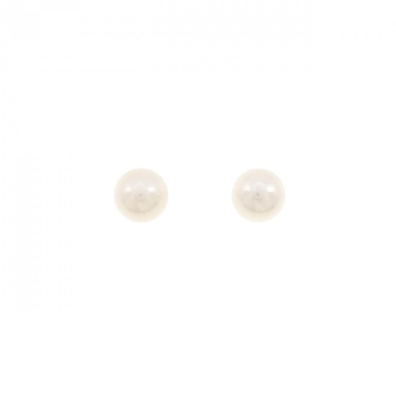 K18YG アコヤパール ピアス 6.9mm