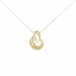 K18YG ダイヤモンド ネックレス 0.44CT