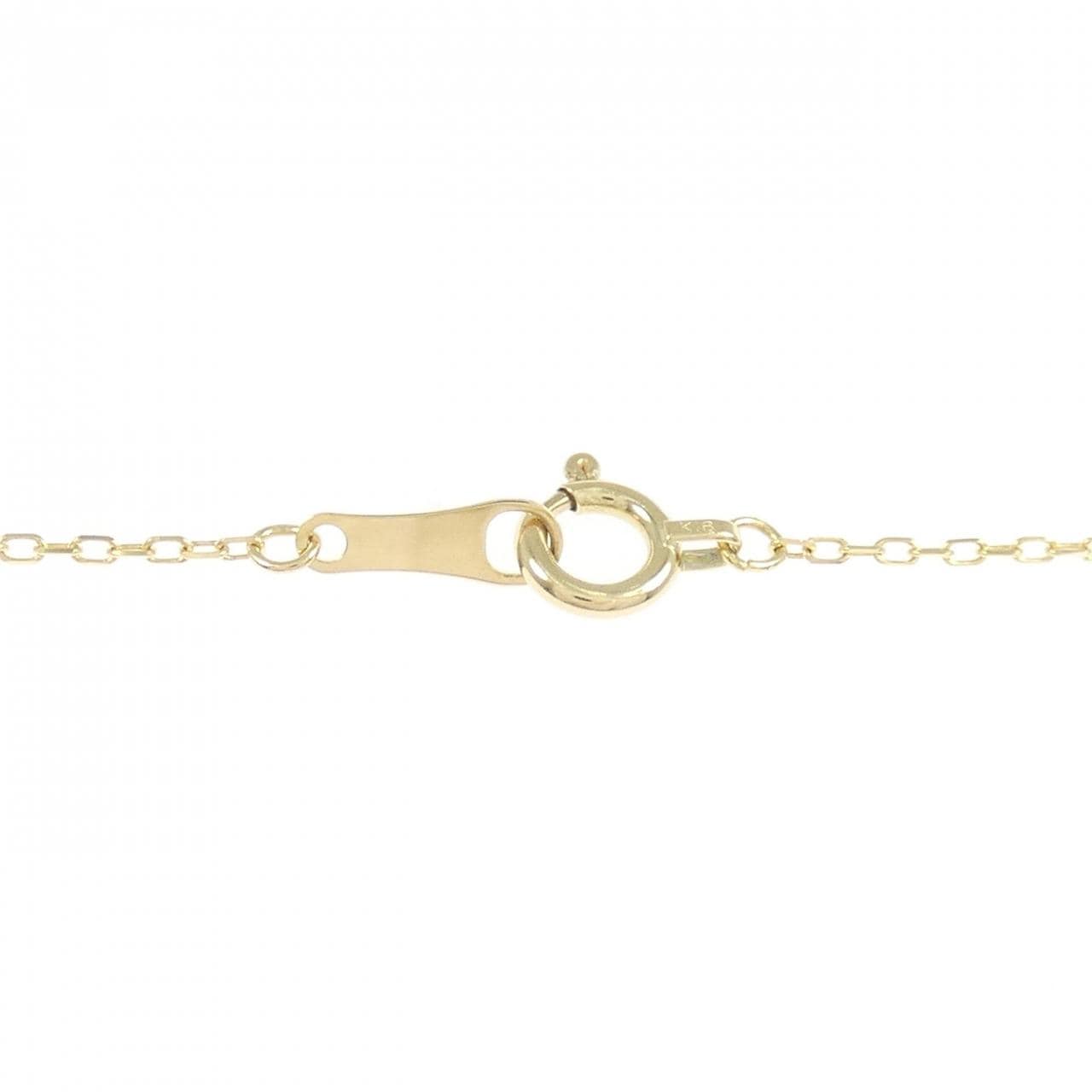 K18YG ダイヤモンド ネックレス 0.25CT