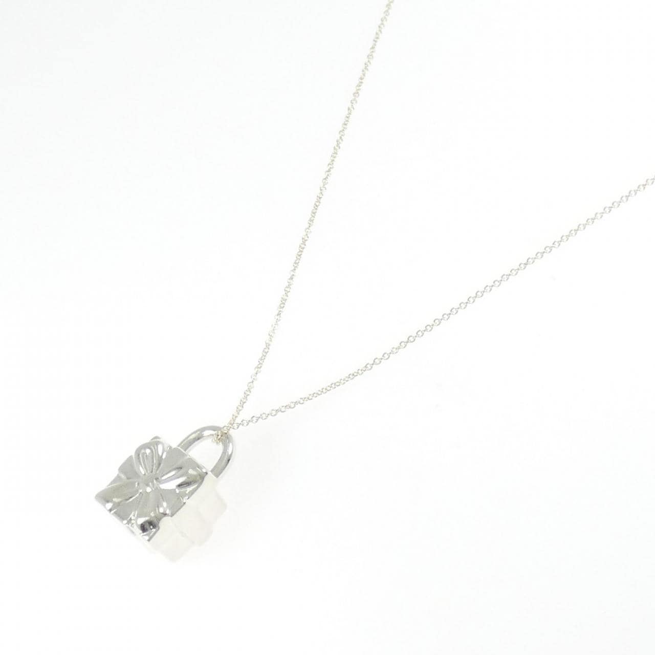 ティファニー ボウ ボックス ネックレス