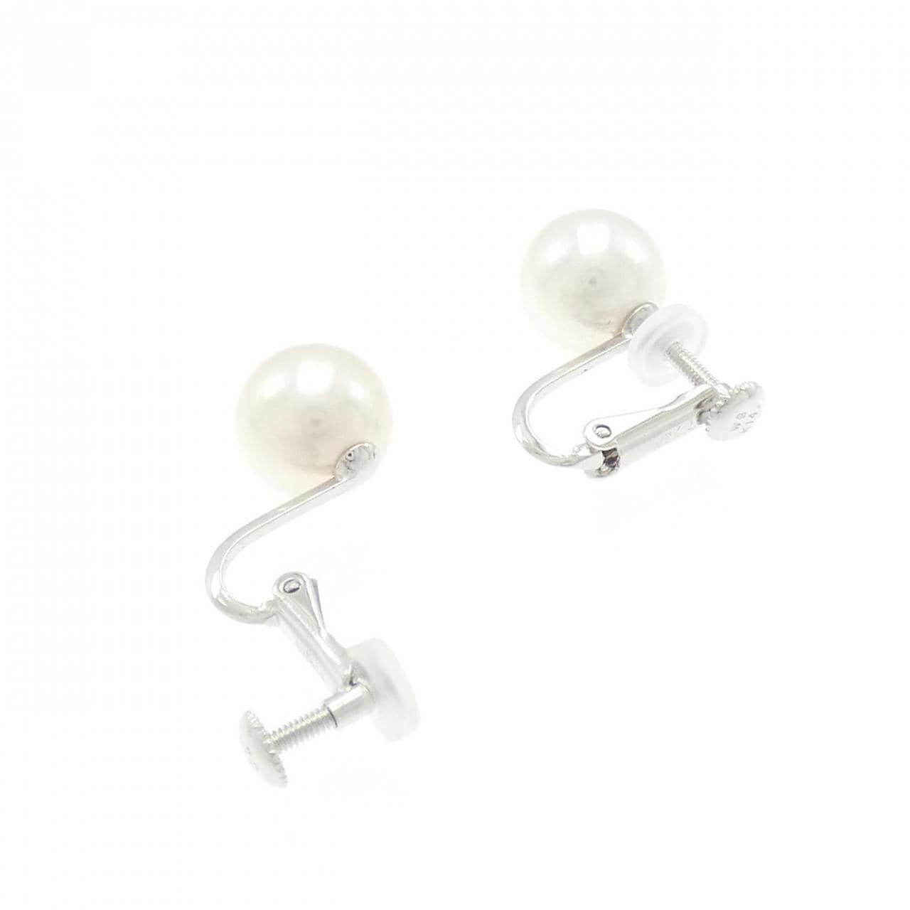 K14WG アコヤパール イヤリング 8.9mm