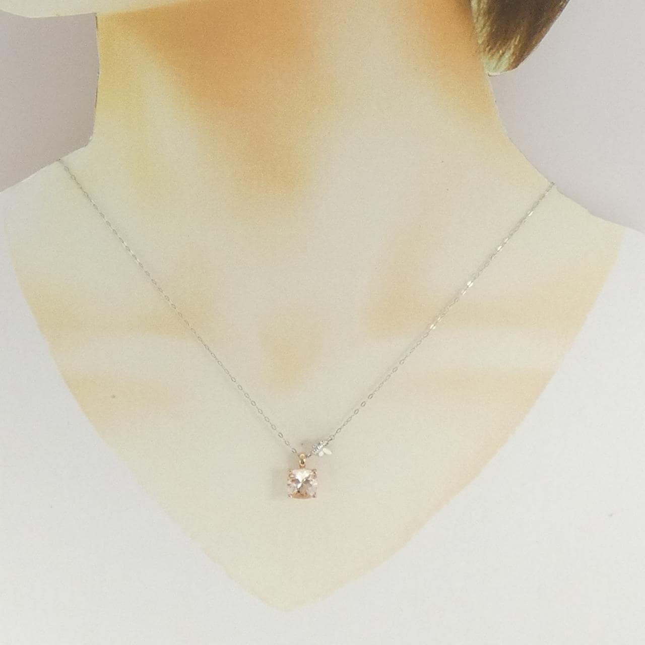 ジーエスティービー モルガナイト ネックレス 2.00CT