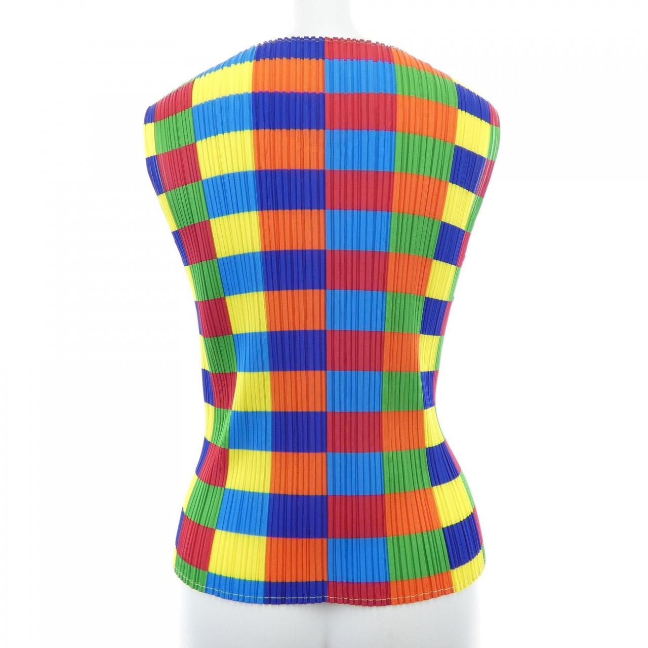 【ヴィンテージ】プリーツプリーズ PLEATS PLEASE 2001 マルチカラー PP14-JK341 トップス