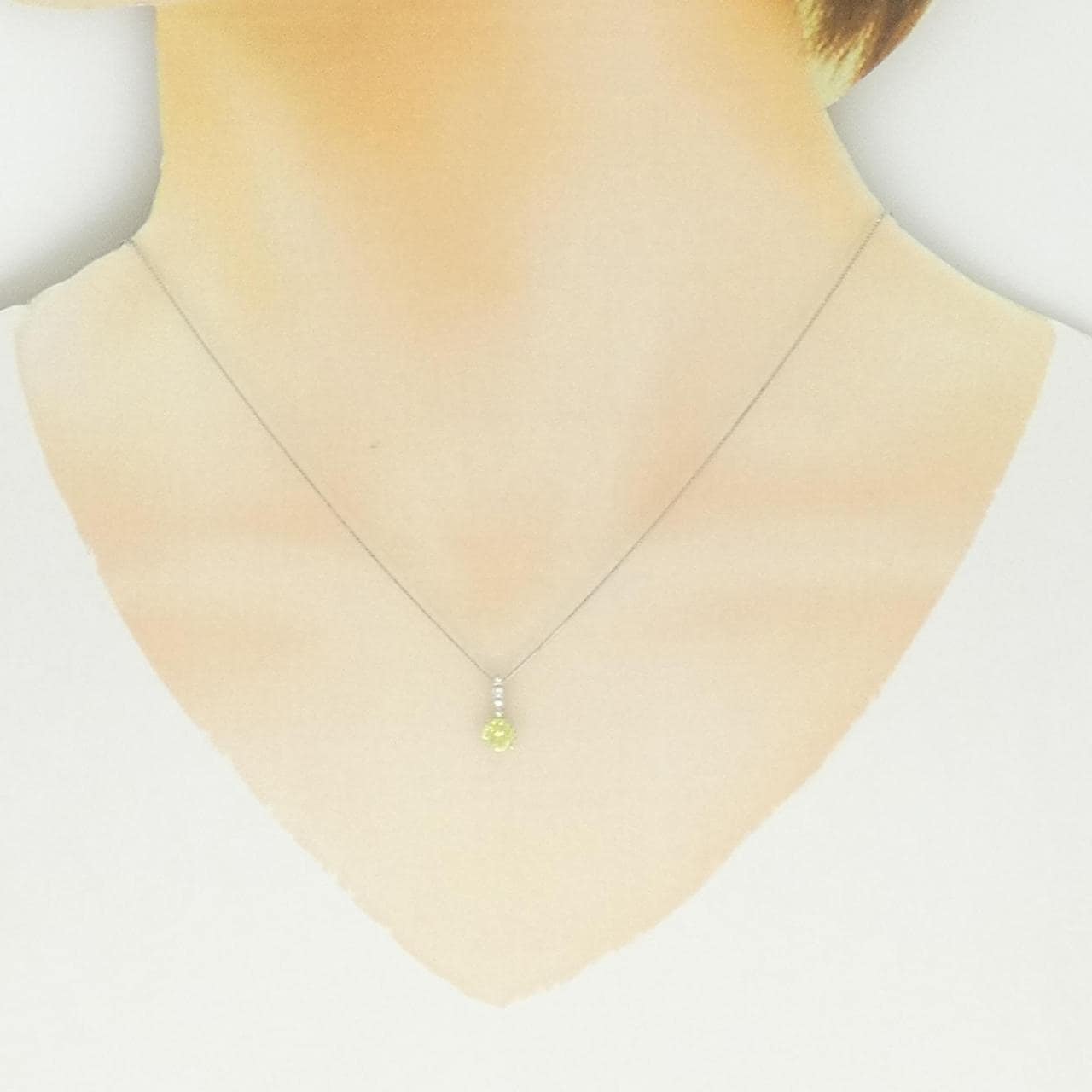 PT900/PT850 スフェーン ネックレス 0.64CT