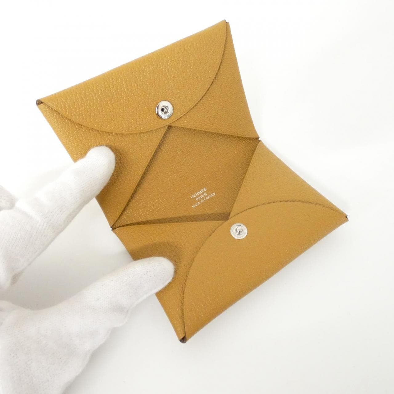 【未使用品】エルメス カルヴィ 044166CK カードケース