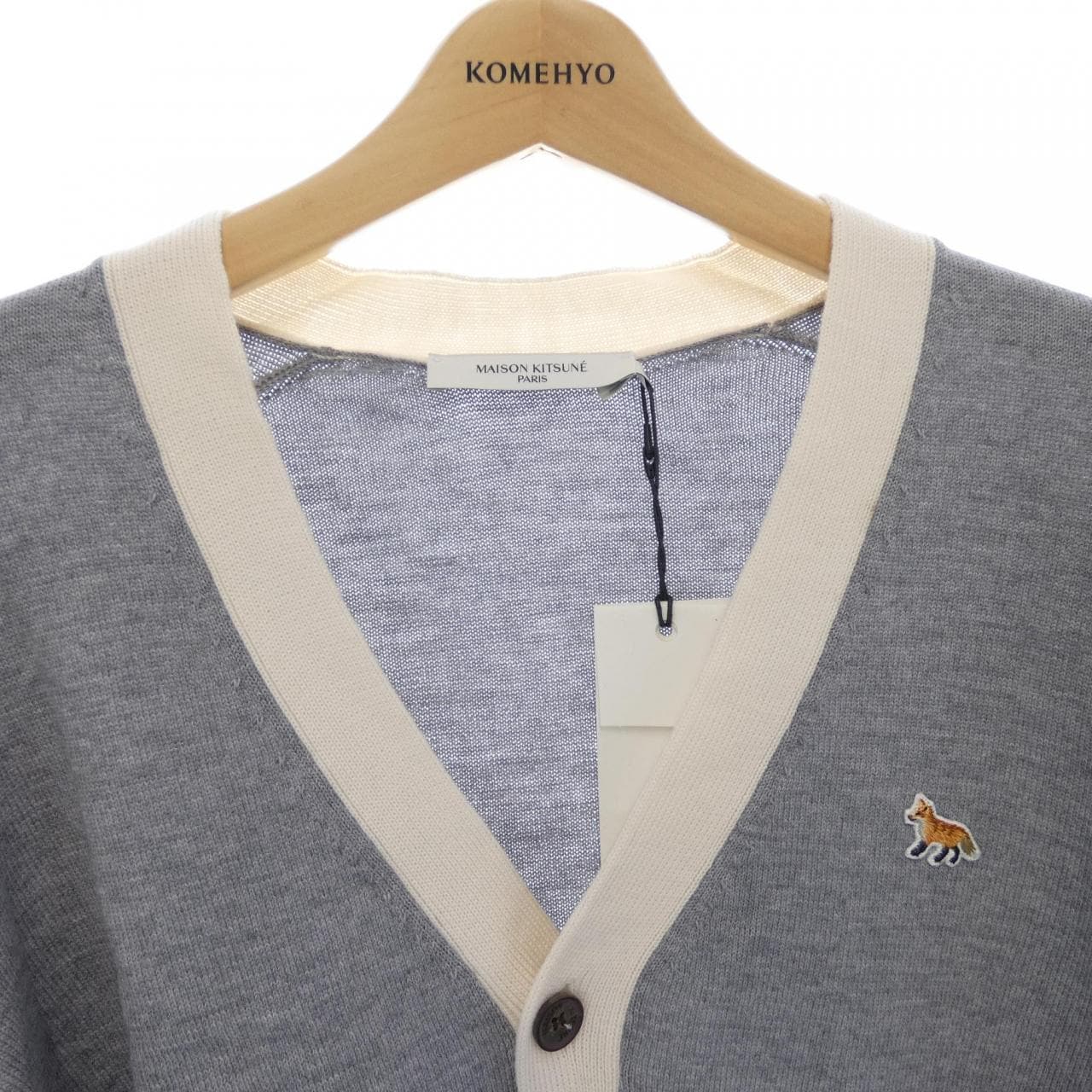 メゾンキツネ MAISON KITSUNE HU00542KT1036 カーディガン