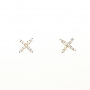 【リメイク】K18YG ダイヤモンド ピアス 0.20CT