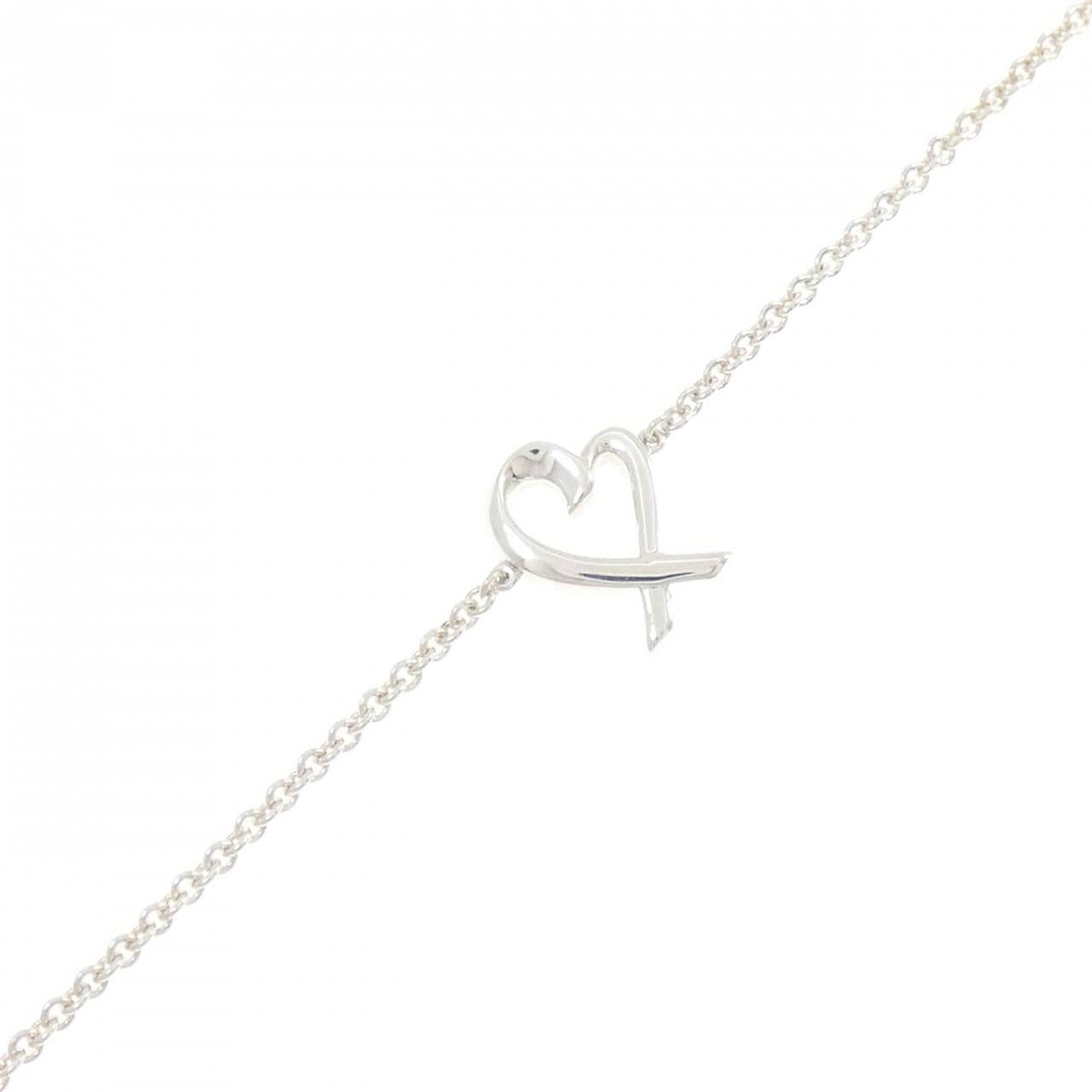 ティファニー ラビングハート ブレスレット