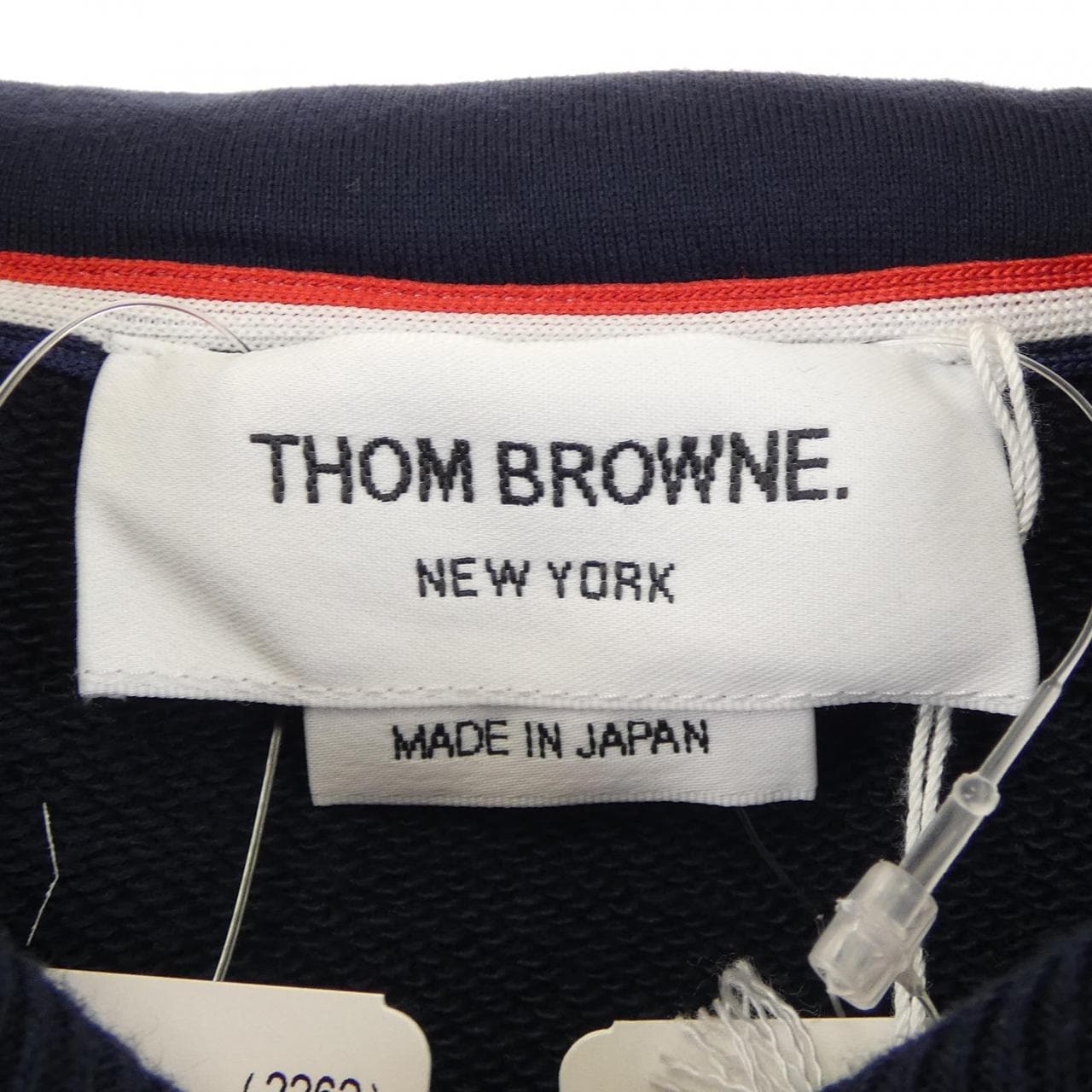 トムブラウン THOM BROWNE クラシックループ 4BAR フルジップアップフーディー MJT022H パーカー