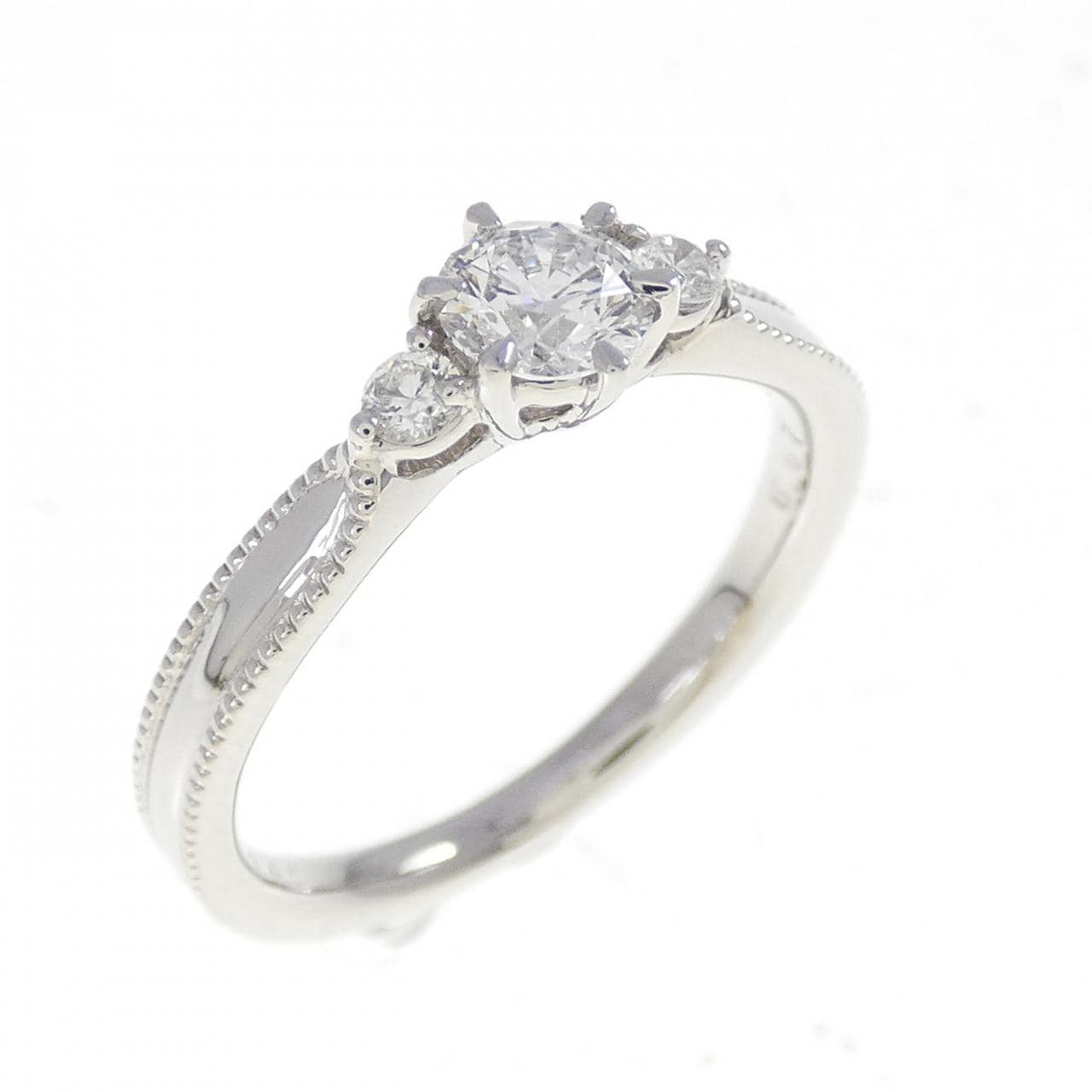 PT900 ダイヤモンド リング 0.321CT D VVS1 3EXT H＆C