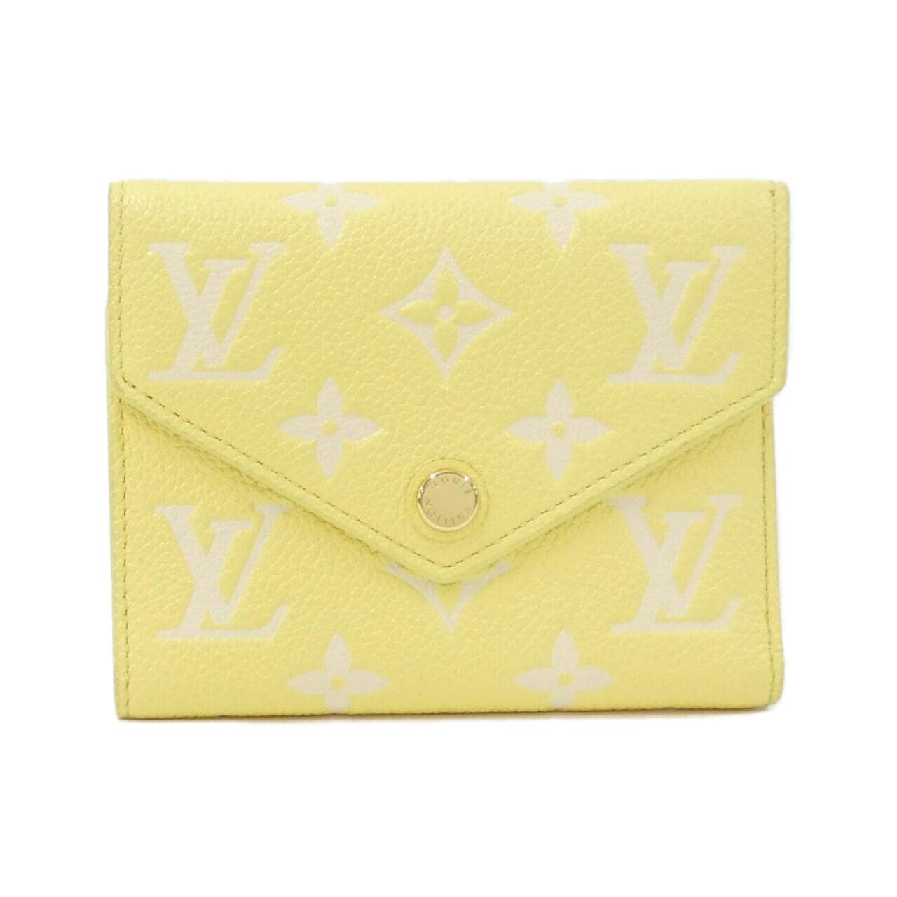 LOUIS VUITTON Monogram Empreinte (Spring in the City) Portefeuille Victorine M81428 Wallet