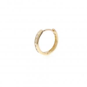 K18YG ダイヤモンド ピアス 0.10CT 片耳