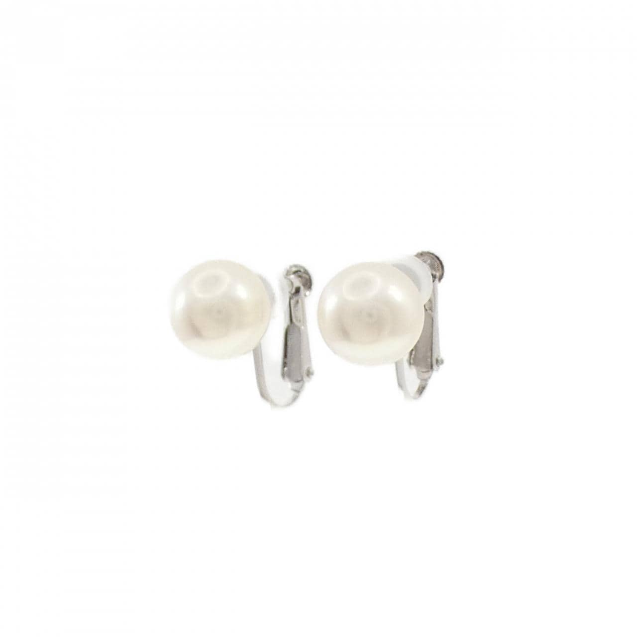K14WG Akoya珍珠耳夹8.7 毫米