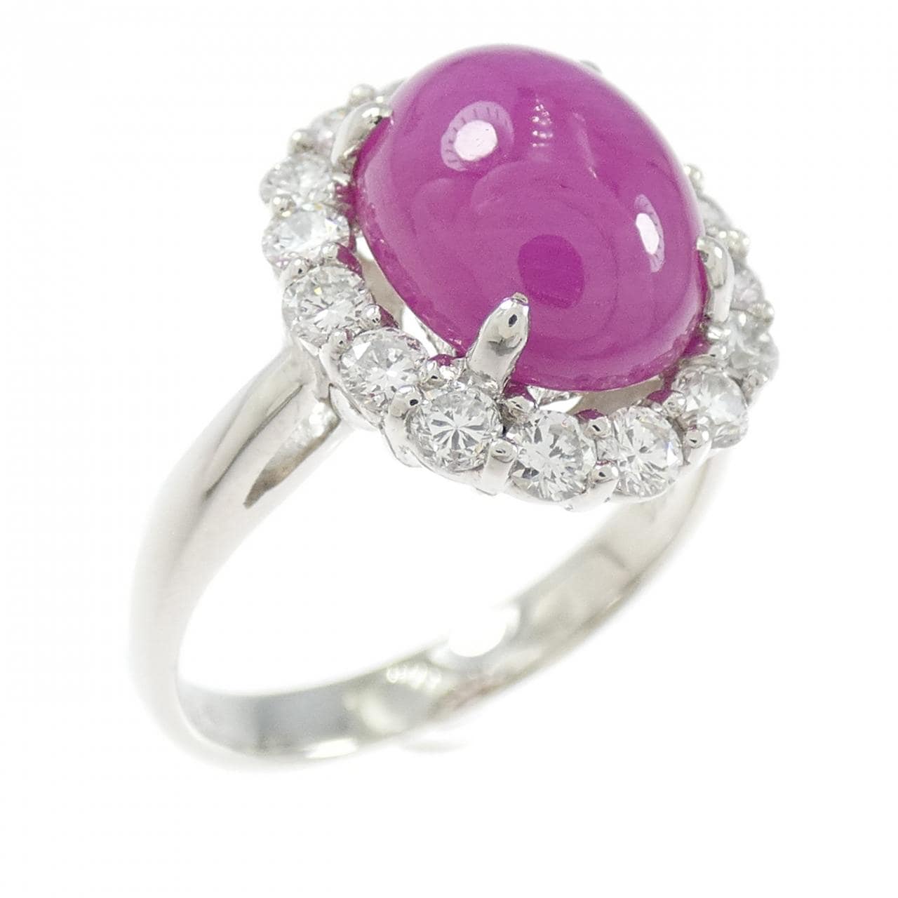 PT900 ルビー リング 4.47CT